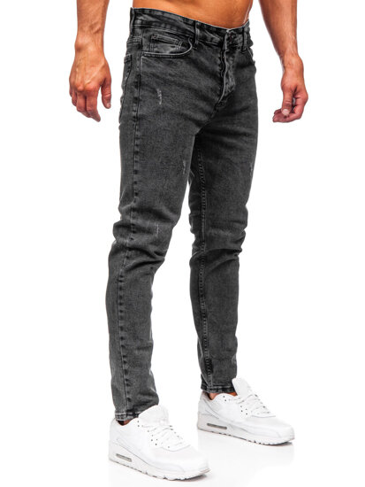 Bolf Herren Jeanshose slim fit Schwarz  6497