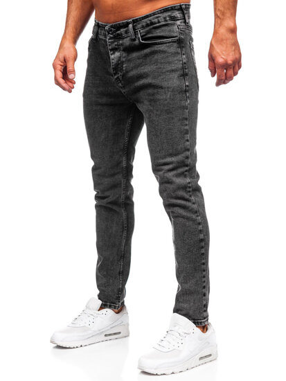 Bolf Herren Jeanshose slim fit Schwarz  6519