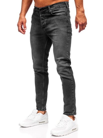 Bolf Herren Jeanshose slim fit Schwarz  6523