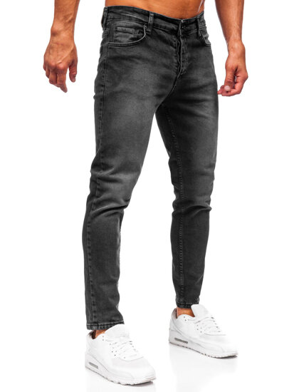 Bolf Herren Jeanshose slim fit Schwarz  6523