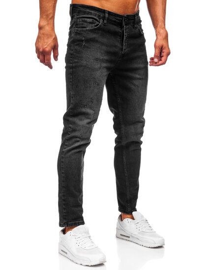 Bolf Herren Jeanshose slim fit Schwarz  6525