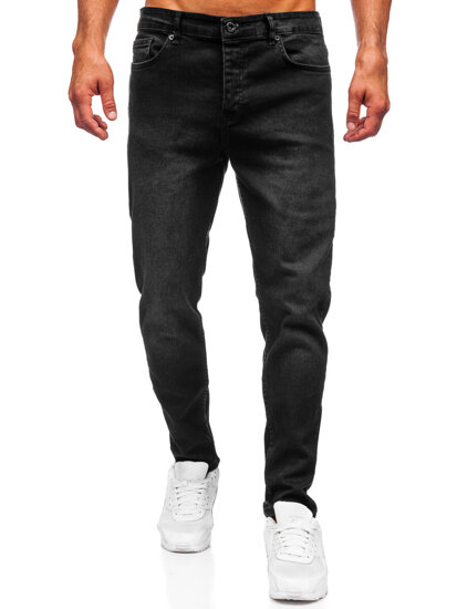 Bolf Herren Jeanshose slim fit Schwarz  6588