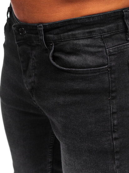 Bolf Herren Jeanshose slim fit Schwarz  6687