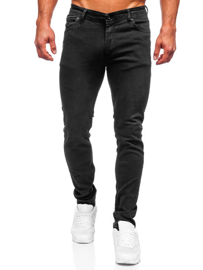 Bolf Herren Jeanshose slim fit Schwarz 6693S