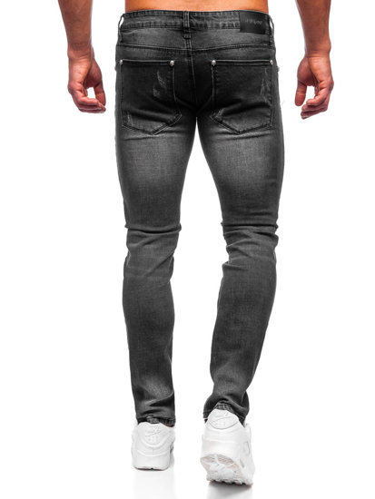 Bolf Herren Jeanshose slim fit Schwarz  MP0057N