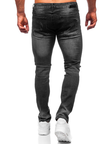 Bolf Herren Jeanshose slim fit Schwarz  MP0066N