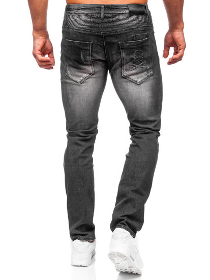 Bolf Herren Jeanshose slim fit Schwarz  MP0070N