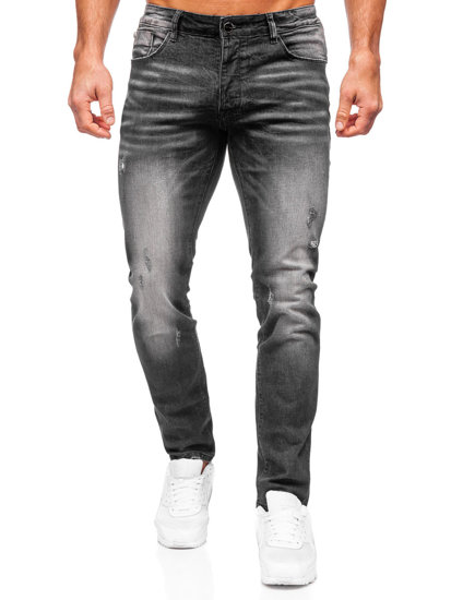 Bolf Herren Jeanshose slim fit Schwarz  MP0070N