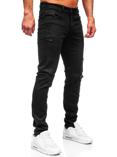 Bolf Herren Jeanshose slim fit Schwarz  MP0087N