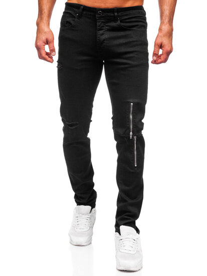 Bolf Herren Jeanshose slim fit Schwarz  MP0087N