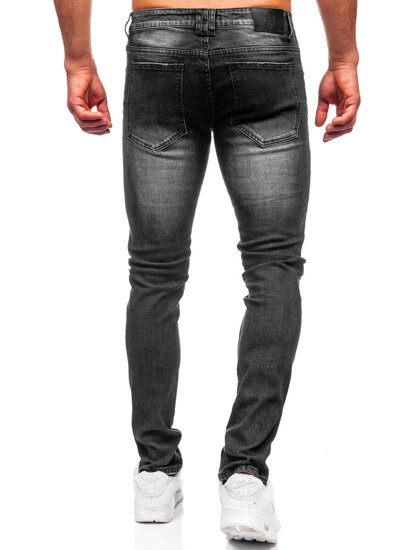 Bolf Herren Jeanshose slim fit Schwarz  MP0089N