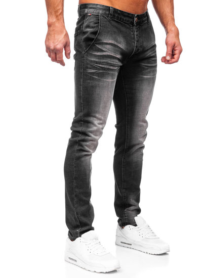 Bolf Herren Jeanshose slim fit Schwarz MP0091N