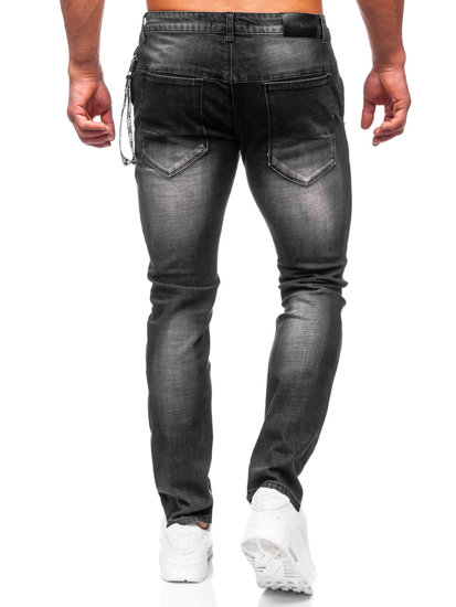 Bolf Herren Jeanshose slim fit Schwarz MP0091N