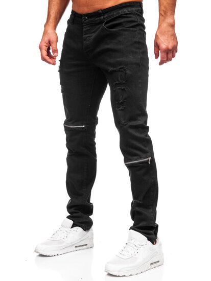 Bolf Herren Jeanshose slim fit Schwarz  MP0117N