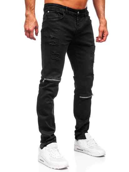 Bolf Herren Jeanshose slim fit Schwarz  MP0117N