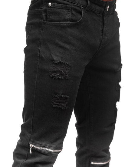 Bolf Herren Jeanshose slim fit Schwarz  MP0117N