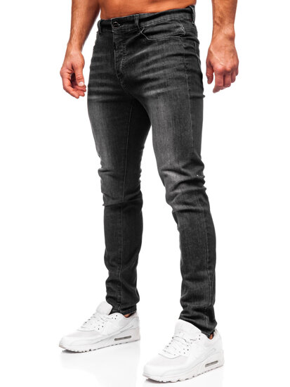 Bolf Herren Jeanshose slim fit Schwarz  MP0141N