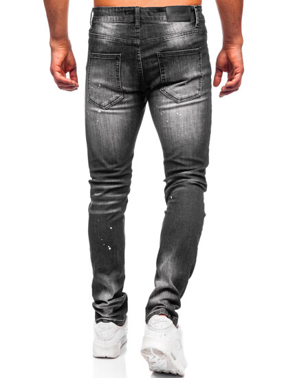 Bolf Herren Jeanshose slim fit Schwarz  MP0168N