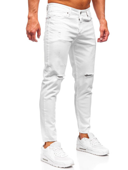 Bolf Herren Jeanshose slim fit Weiß  5873