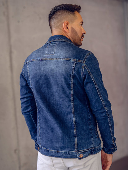 Bolf Herren Jeansjacke Blau 200A