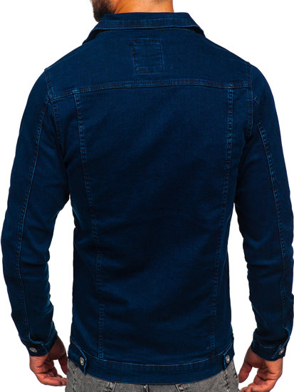 Bolf Herren Jeansjacke Dunkelblau  200