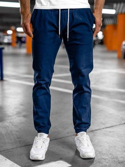 Bolf Herren Jogger Pants Blau  1145