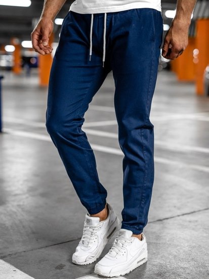 Bolf Herren Jogger Pants Blau  1145