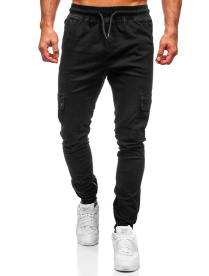 Bolf Herren Jogger Pants Cargohose Schwarz  0858