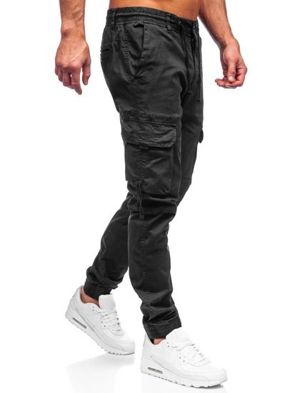 Bolf Herren Jogger Pants Cargohose Schwarz 8956