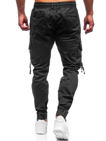 Bolf Herren Jogger Pants Cargohose Schwarz 8956