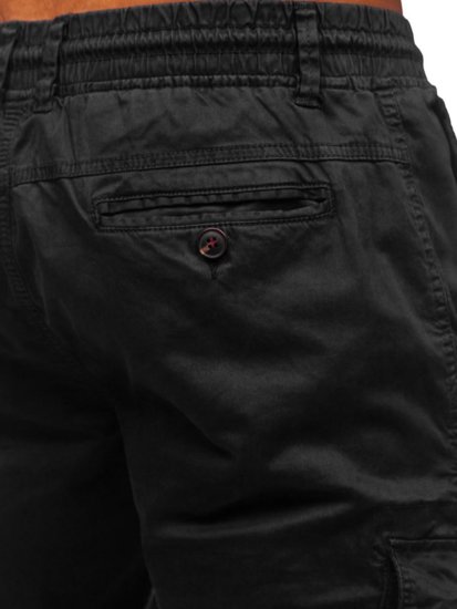 Bolf Herren Jogger Pants Cargohose Schwarz 8956