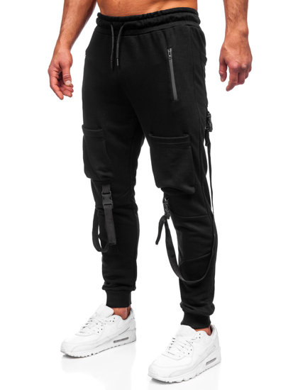 Bolf Herren Jogger Pants Cargohose Schwarz Bolf 6581