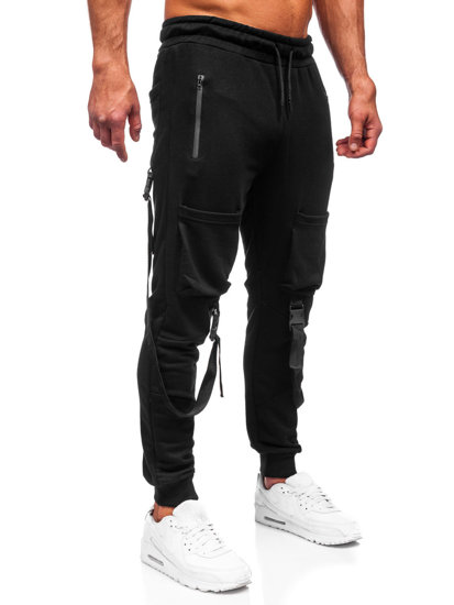 Bolf Herren Jogger Pants Cargohose Schwarz Bolf 6581