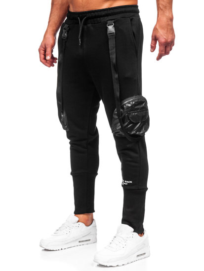 Bolf Herren Jogger Pants Cargohose Schwarz Bolf 6583