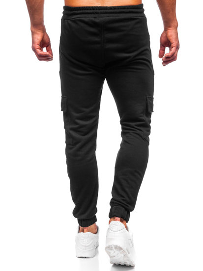 Bolf Herren Jogger Pants Cargohose Schwarz Bolf 6584