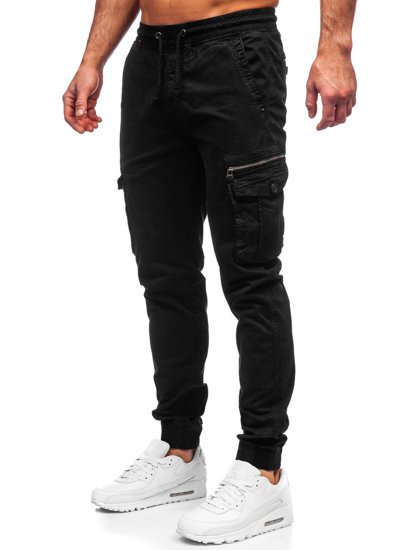 Bolf Herren Jogger Pants Cargohose Schwarz CT6706S0