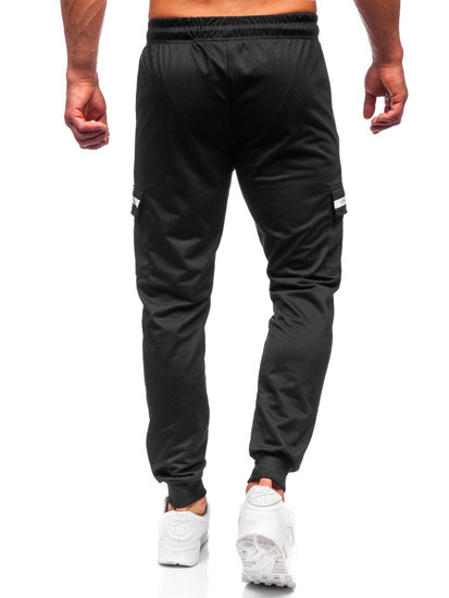 Bolf Herren Jogger Pants Cargohose Schwarz  JX5063