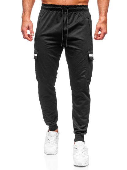 Bolf Herren Jogger Pants Cargohose Schwarz  JX5063