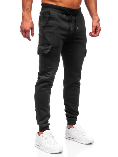 Bolf Herren Jogger Pants Cargohose Schwarz  JX8709