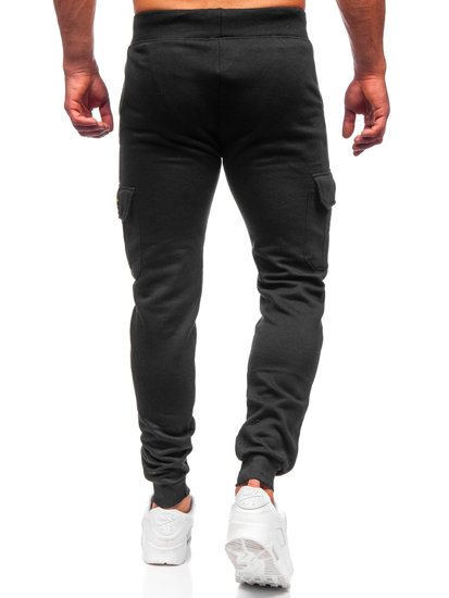 Bolf Herren Jogger Pants Cargohose Schwarz  JX8709