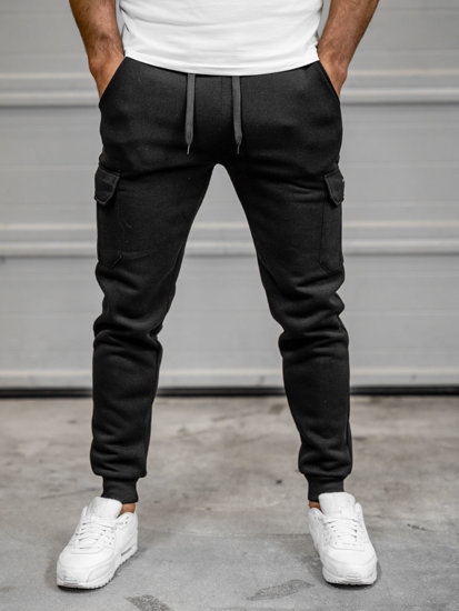 Bolf Herren Jogger Pants Cargohose Schwarz  JX8709