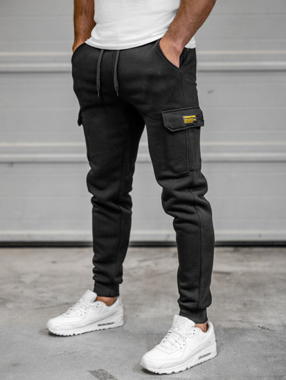 Bolf Herren Jogger Pants Cargohose Schwarz  JX8709