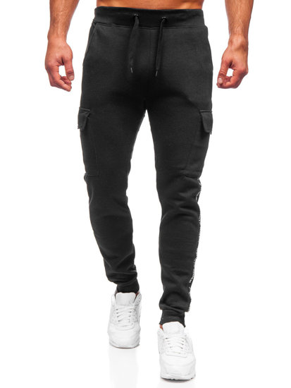 Bolf Herren Jogger Pants Cargohose Schwarz  JX8715