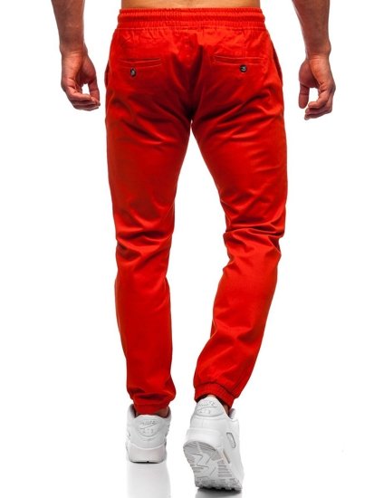 Bolf Herren Jogger Pants Dunkelorange  1145