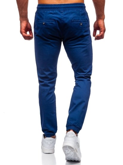 Bolf Herren Jogger Pants Kobaltblau  1145