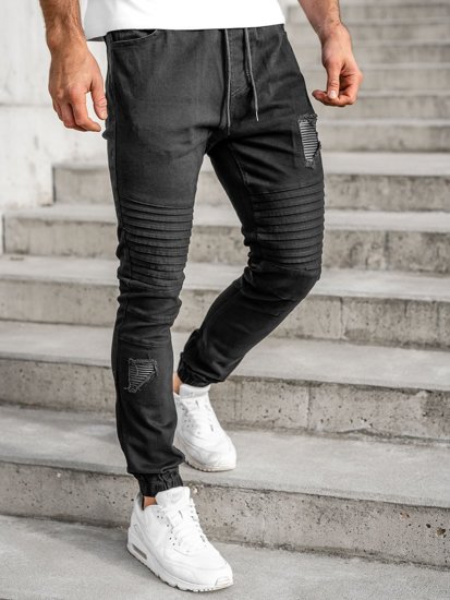 Bolf Herren Jogger Pants Schwarz  0829