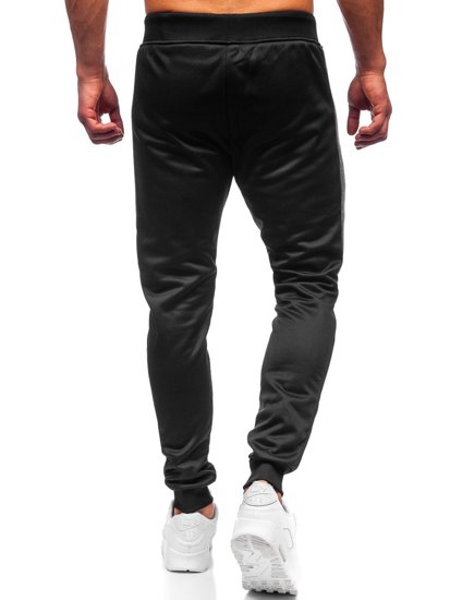 Bolf Herren Jogger Pants Schwarz-Schwarzgrau  K50003