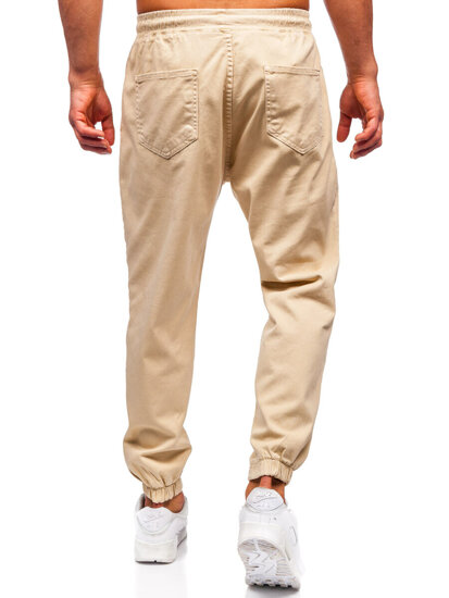 Bolf Herren Joggers Cargohose Beige  001