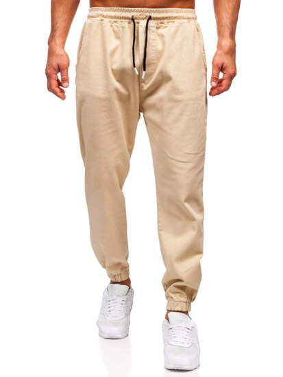 Bolf Herren Joggers Cargohose Beige  001