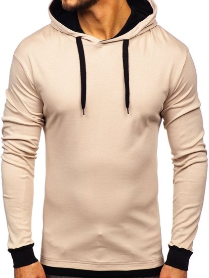 Bolf Herren Kapuzenpullover Beige  145380